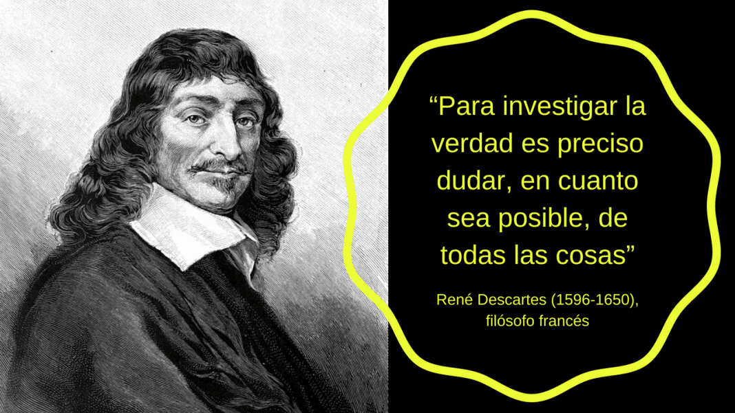 cual es el pensamiento de descartes